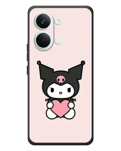 Чехол для Xiaomi Poco X8 Pro Max с картинкой «Kuromi и сердце» Чехол для Xiaomi Poco X8 Pro Max с картинкой «Kuromi и сердце»