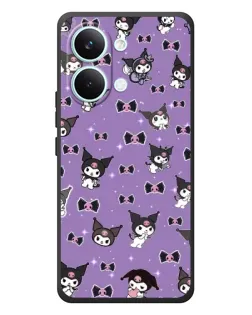 Чехол для Xiaomi Poco X8 Pro Max с картинкой «Kuromi — паттерн» Чехол для Xiaomi Poco X8 Pro Max с картинкой «Kuromi — паттерн»