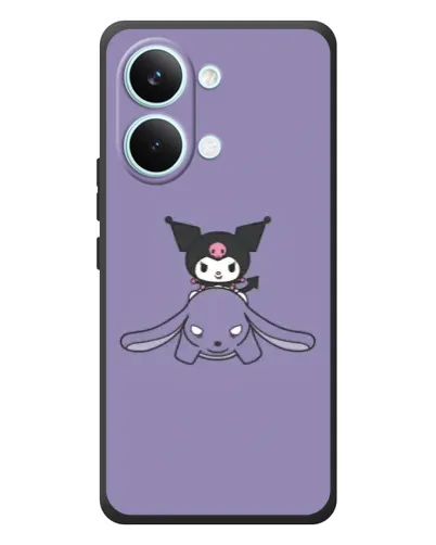 Чехол для Xiaomi Poco X8 Pro Max с картинкой «Kuromi на лиловом фоне» Чехол для Xiaomi Poco X8 Pro Max с картинкой «Kuromi на лиловом фоне»