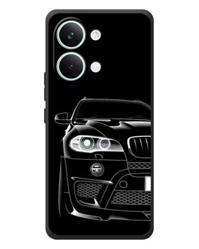 Чехол для Xiaomi Poco X8 Pro Max с картинкой «Темный силуэт BMW» Чехол для Xiaomi Poco X8 Pro Max с картинкой «Темный силуэт BMW»