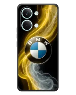 Чехол для Xiaomi Poco X8 Pro Max с картинкой «Золотистый дым BMW» Чехол для Xiaomi Poco X8 Pro Max с картинкой «Золотистый дым BMW»