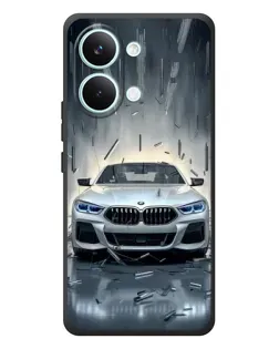Чехол для Xiaomi Poco X8 Pro Max с картинкой «BMW в свете фар» Чехол для Xiaomi Poco X8 Pro Max с картинкой «BMW в свете фар»