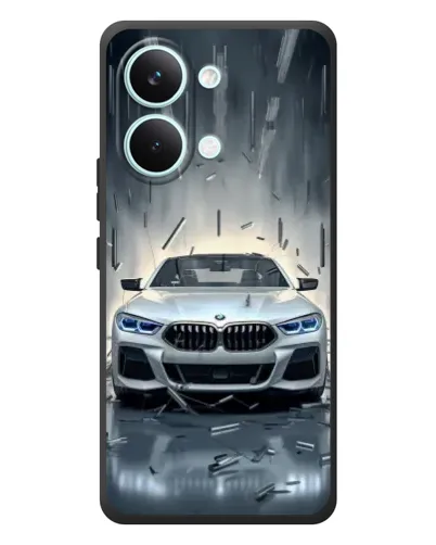 Чехол для Xiaomi Poco X8 Pro Max с картинкой «BMW в свете фар» Чехол для Xiaomi Poco X8 Pro Max с картинкой «BMW в свете фар»