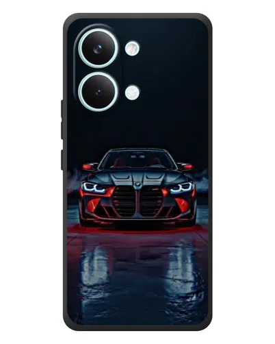 Чехол для Xiaomi Poco X8 Pro Max с картинкой «BMW на мокрой дороге» Чехол для Xiaomi Poco X8 Pro Max с картинкой «BMW на мокрой дороге»