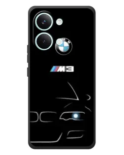 Чехол для Xiaomi Poco X8 Pro Max с картинкой «Минималистичный принт BMW M3» Чехол для Xiaomi Poco X8 Pro Max с картинкой «Минималистичный принт BMW M3»