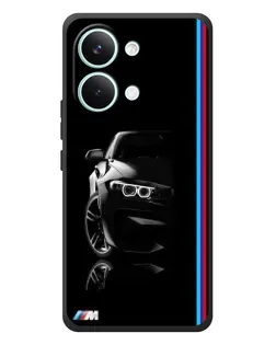 Чехол для Xiaomi Poco X8 Pro Max с картинкой «Силуэт BMW в темноте» Чехол для Xiaomi Poco X8 Pro Max с картинкой «Силуэт BMW в темноте»