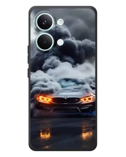 Чехол для Xiaomi Poco X8 Pro Max с картинкой «BMW в дыму» Чехол для Xiaomi Poco X8 Pro Max с картинкой «BMW в дыму»