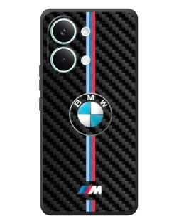 Чехол для Xiaomi Poco X8 Pro Max с картинкой «Эмблема BMW и карбон» Чехол для Xiaomi Poco X8 Pro Max с картинкой «Эмблема BMW и карбон»