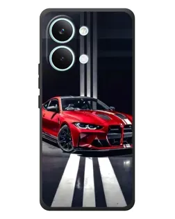 Чехол для Xiaomi Poco X8 Pro Max с картинкой «Красная BMW на дороге» Чехол для Xiaomi Poco X8 Pro Max с картинкой «Красная BMW на дороге»