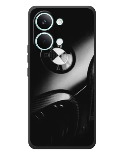 Чехол для Xiaomi Poco X8 Pro Max с картинкой «Эмблема BMW — макро» Чехол для Xiaomi Poco X8 Pro Max с картинкой «Эмблема BMW — макро»