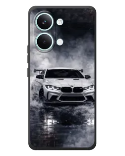 Чехол для Xiaomi Poco X8 Pro Max с картинкой «BMW сквозь туман» Чехол для Xiaomi Poco X8 Pro Max с картинкой «BMW сквозь туман»