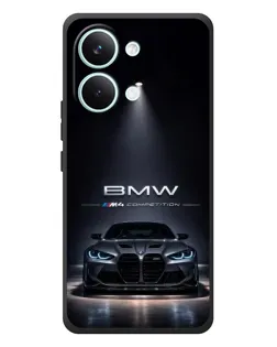 Чехол для Xiaomi Poco X8 Pro Max с картинкой «BMW сквозь ночной город» Чехол для Xiaomi Poco X8 Pro Max с картинкой «BMW сквозь ночной город»