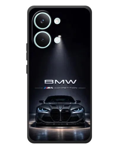 Чехол для Xiaomi Poco X8 Pro Max с картинкой «BMW сквозь ночной город» Чехол для Xiaomi Poco X8 Pro Max с картинкой «BMW сквозь ночной город»
