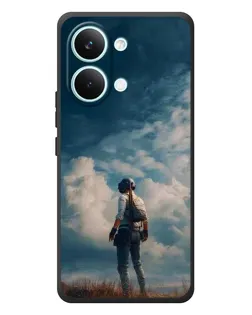 Чехол для Xiaomi Poco X8 Pro Max с картинкой «Герой PUBG на скале» Чехол для Xiaomi Poco X8 Pro Max с картинкой «Герой PUBG на скале»