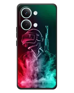 Чехол для Xiaomi Poco X8 Pro Max с картинкой «PUBG — огненный воин» Чехол для Xiaomi Poco X8 Pro Max с картинкой «PUBG — огненный воин»