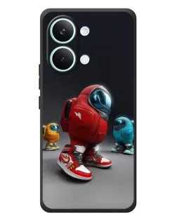 Чохол для Xiaomi Poco X8 Pro Max з картинкою «Among Us — 3D стиль»