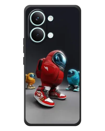 Чохол для Xiaomi Poco X8 Pro Max з картинкою «Among Us — 3D стиль» Чохол для Xiaomi Poco X8 Pro Max з картинкою «Among Us — 3D стиль»