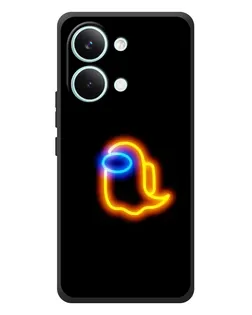 Чохол для Xiaomi Poco X8 Pro Max з картинкою «Among Us неонове сяйво»