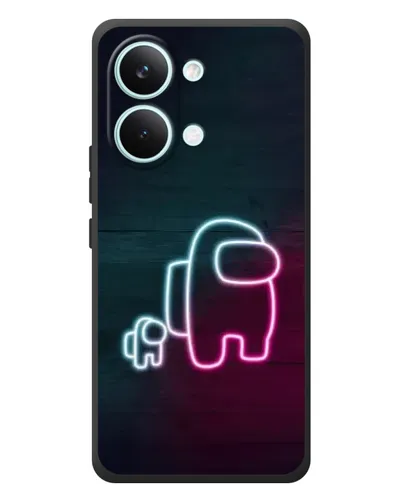 Чохол для Xiaomi Poco X8 Pro Max з картинкою «Among Us неон-арт» Чохол для Xiaomi Poco X8 Pro Max з картинкою «Among Us неон-арт»