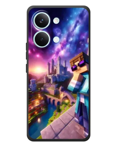 Чохол для Xiaomi Poco X8 Pro Max з картинкою «Стів та космос» Чохол для Xiaomi Poco X8 Pro Max з картинкою «Стів та космос»