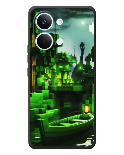 Чохол для Xiaomi Poco X8 Pro Max з картинкою «Minecraft лісовий пейзаж» Чохол для Xiaomi Poco X8 Pro Max з картинкою «Minecraft лісовий пейзаж»