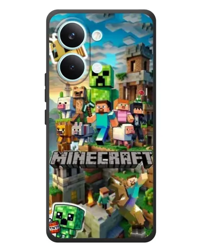 Чохол для Xiaomi Poco X8 Pro Max з картинкою «Замок Minecraft» Чохол для Xiaomi Poco X8 Pro Max з картинкою «Замок Minecraft»