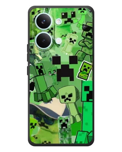Чохол для Xiaomi Poco X8 Pro Max з картинкою «Кріпери Minecraft» Чохол для Xiaomi Poco X8 Pro Max з картинкою «Кріпери Minecraft»