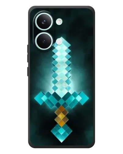 Чохол для Xiaomi Poco X8 Pro Max з картинкою «Алмазний меч неон» Чохол для Xiaomi Poco X8 Pro Max з картинкою «Алмазний меч неон»