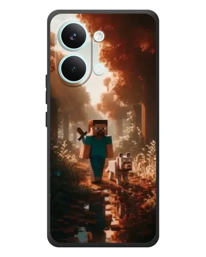 Чохол для Xiaomi Poco X8 Pro Max з картинкою «Стів у лісі» Чохол для Xiaomi Poco X8 Pro Max з картинкою «Стів у лісі»