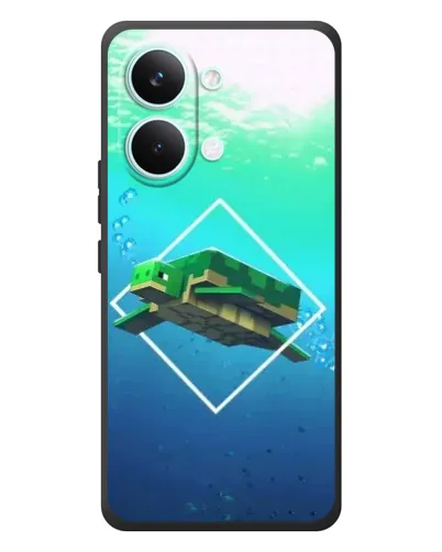 Чехол для Xiaomi Poco X8 Pro Max с картинкой «Черепаха Minecraft» Чехол для Xiaomi Poco X8 Pro Max с картинкой «Черепаха Minecraft»