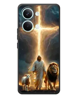 Чехол для Xiaomi Poco X8 Pro Max с картинкой «Лев Иуды и Свет» Чехол для Xiaomi Poco X8 Pro Max с картинкой «Лев Иуды и Свет»