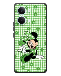 Чехол для Xiaomi Poco X8 Pro Max с картинкой «Mickey в клетку»