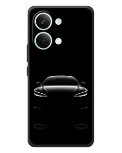 Чехол для Xiaomi Poco X8 Pro Max с картинкой «Силуэт Tesla Night» Чехол для Xiaomi Poco X8 Pro Max с картинкой «Силуэт Tesla Night»