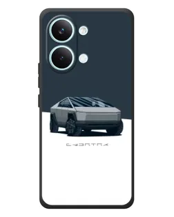 Чехол для Xiaomi Poco X8 Pro Max с картинкой «Серебристый Cybertruck Tesla» Чехол для Xiaomi Poco X8 Pro Max с картинкой «Серебристый Cybertruck Tesla»