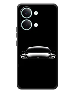 Чехол для Xiaomi Poco X8 Pro Max с картинкой «Фары Tesla Night» Чехол для Xiaomi Poco X8 Pro Max с картинкой «Фары Tesla Night»