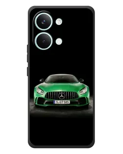 Чехол для Xiaomi Poco X8 Pro Max с картинкой «Mercedes — неоновый лого» Чехол для Xiaomi Poco X8 Pro Max с картинкой «Mercedes — неоновый лого»