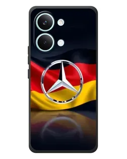Чехол для Xiaomi Poco X8 Pro Max с картинкой «Mercedes — флаг Германии» Чехол для Xiaomi Poco X8 Pro Max с картинкой «Mercedes — флаг Германии»