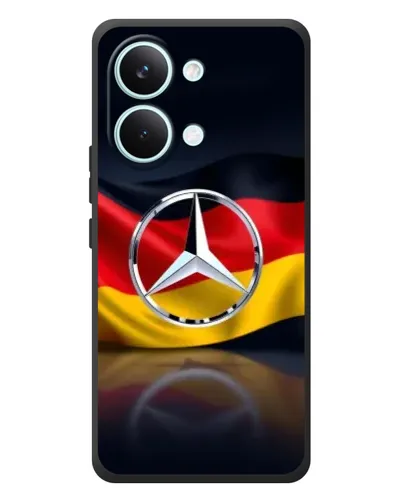 Чохол для Xiaomi Poco X8 Pro Max з картинкою «Mercedes — прапор Німеччини» Чохол для Xiaomi Poco X8 Pro Max з картинкою «Mercedes — прапор Німеччини»