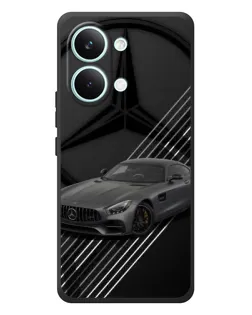 Чехол для Xiaomi Poco X8 Pro Max с картинкой «Mercedes AMG — графика» Чехол для Xiaomi Poco X8 Pro Max с картинкой «Mercedes AMG — графика»
