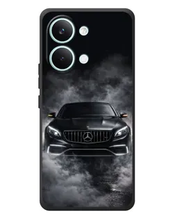 Чехол для Xiaomi Poco X8 Pro Max с картинкой «Mercedes в дыму» Чехол для Xiaomi Poco X8 Pro Max с картинкой «Mercedes в дыму»