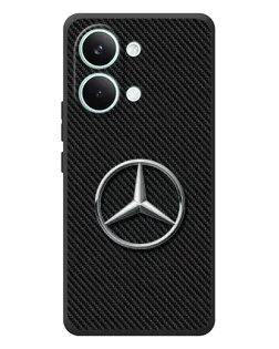 Чехол для Xiaomi Poco X8 Pro Max с картинкой «Карбоновый Mercedes стиль» Чехол для Xiaomi Poco X8 Pro Max с картинкой «Карбоновый Mercedes стиль»
