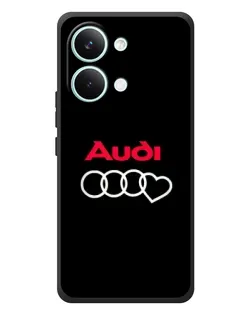 Чохол для Xiaomi Poco X8 Pro Max з картинкою «Логотип Audi Heart» Чохол для Xiaomi Poco X8 Pro Max з картинкою «Логотип Audi Heart»