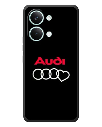 Чохол для Xiaomi Poco X8 Pro Max з картинкою «Логотип Audi Heart» Чохол для Xiaomi Poco X8 Pro Max з картинкою «Логотип Audi Heart»