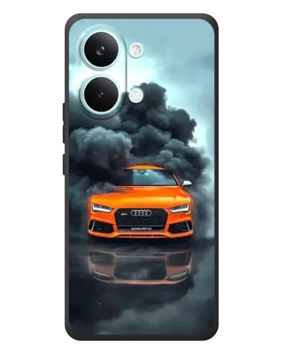 Чохол для Xiaomi Poco X8 Pro Max з картинкою «Audi у хмарах диму» Чохол для Xiaomi Poco X8 Pro Max з картинкою «Audi у хмарах диму»