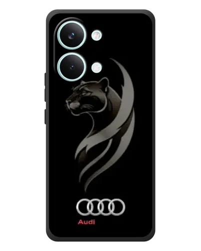 Чохол для Xiaomi Poco X8 Pro Max з картинкою «Графіка — пантера та Audi» Чохол для Xiaomi Poco X8 Pro Max з картинкою «Графіка — пантера та Audi»