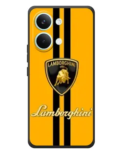 Чохол для Xiaomi Poco X8 Pro Max з картинкою «Lamborghini Stripe жовтий» Чохол для Xiaomi Poco X8 Pro Max з картинкою «Lamborghini Stripe жовтий»