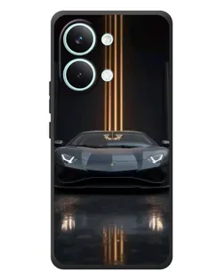 Чохол для Xiaomi Poco X8 Pro Max з картинкою «Lamborghini золоті лінії» Чохол для Xiaomi Poco X8 Pro Max з картинкою «Lamborghini золоті лінії»
