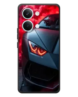 Чохол для Xiaomi Poco X8 Pro Max з картинкою «Lamborghini червоне сяйво» Чохол для Xiaomi Poco X8 Pro Max з картинкою «Lamborghini червоне сяйво»