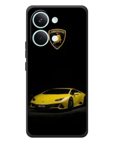 Чехол для Xiaomi Poco X8 Pro Max с картинкой «Lamborghini желтый акцент» Чехол для Xiaomi Poco X8 Pro Max с картинкой «Lamborghini желтый акцент»