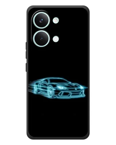 Чехол для Xiaomi Poco X8 Pro Max с картинкой «Неоновый контур Lamborghini» Чехол для Xiaomi Poco X8 Pro Max с картинкой «Неоновый контур Lamborghini»